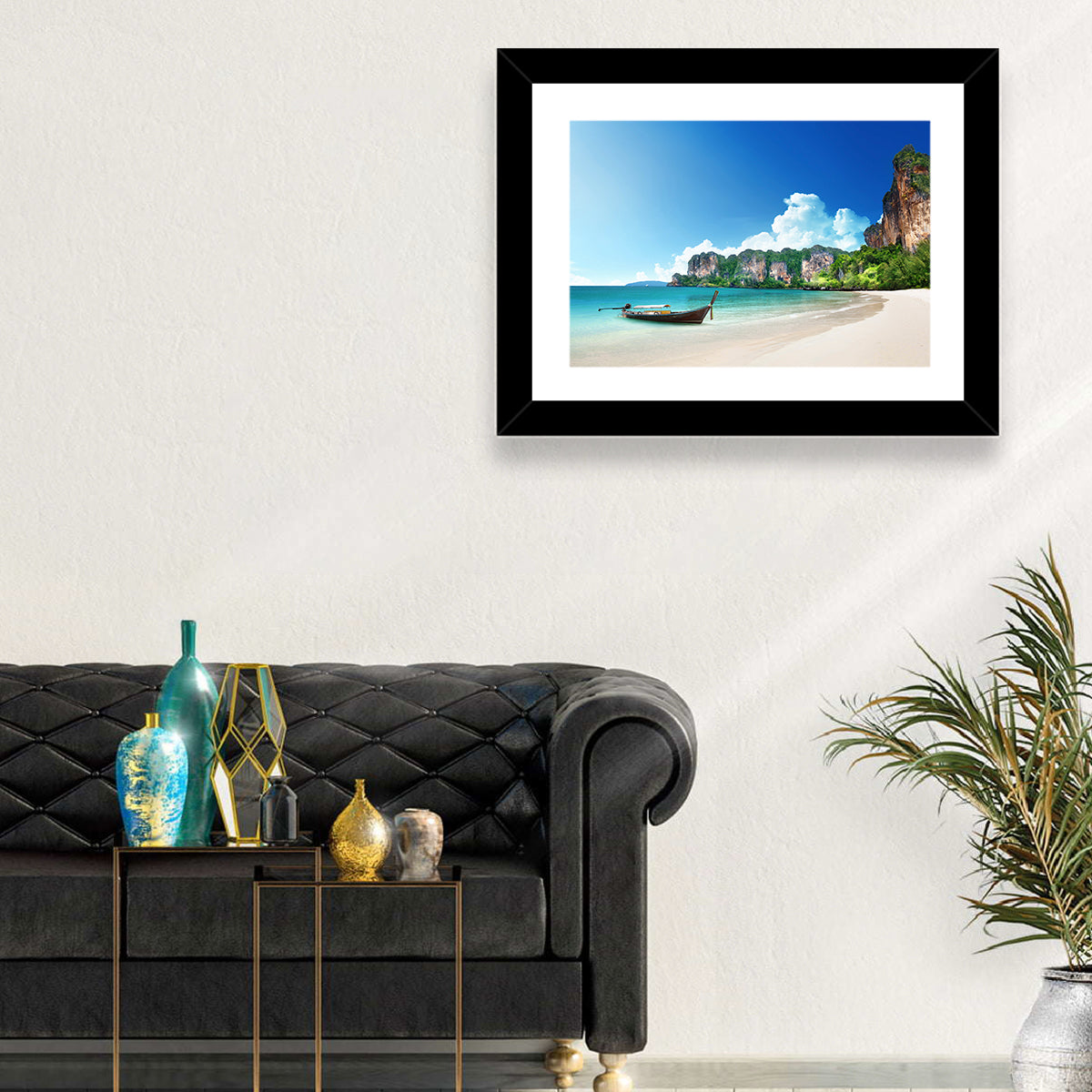 Railay Beach View, Krabi Wall Art