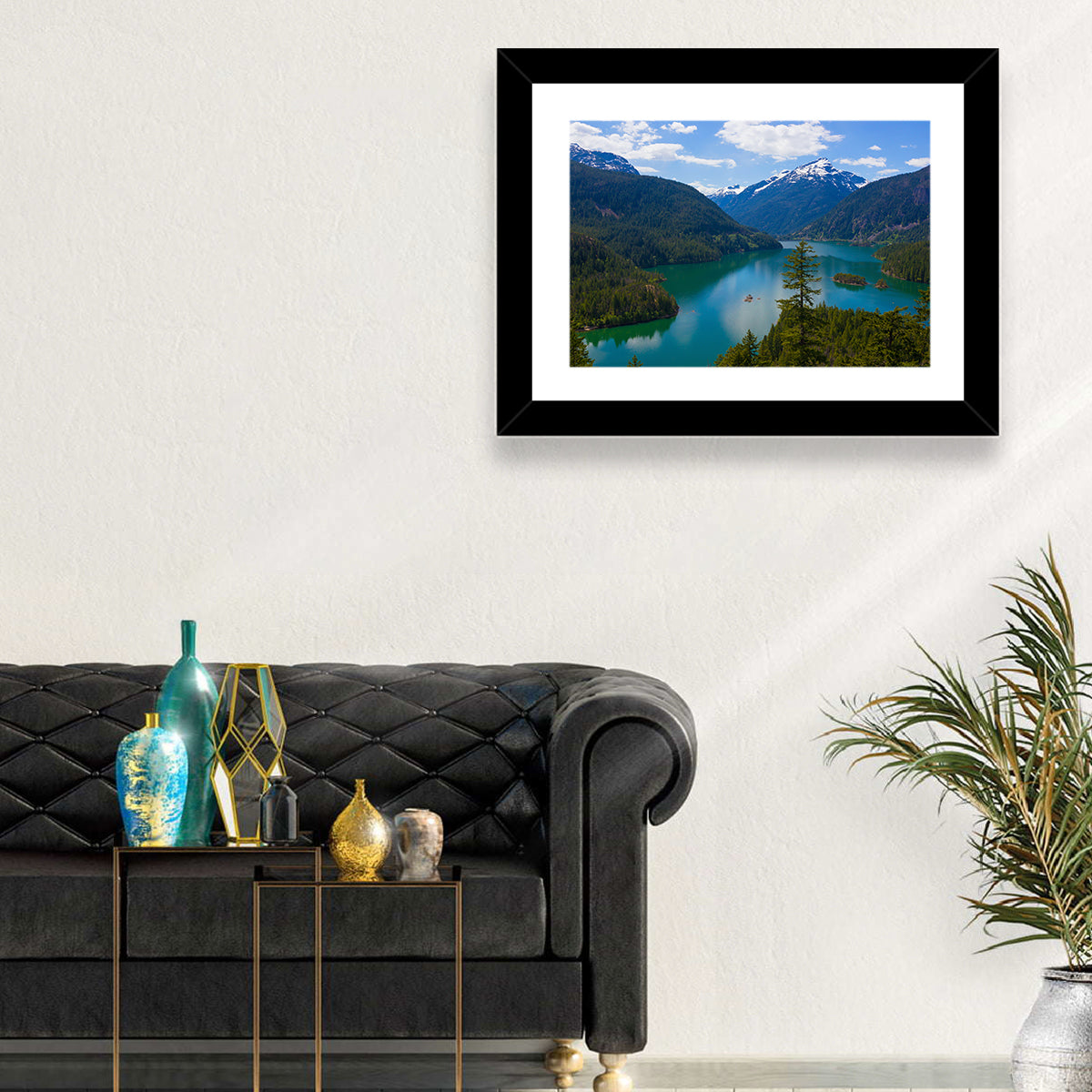 Diablo Lake Reflections Wall Art