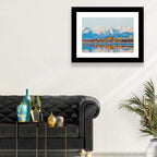 Anchorage Morning Skyline Wall Art