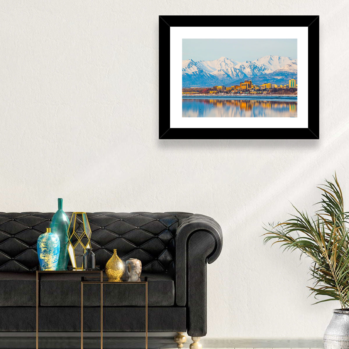 Anchorage Morning Skyline Wall Art