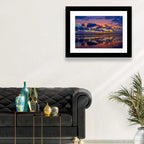 Dusk Beach Reflections Wall Art