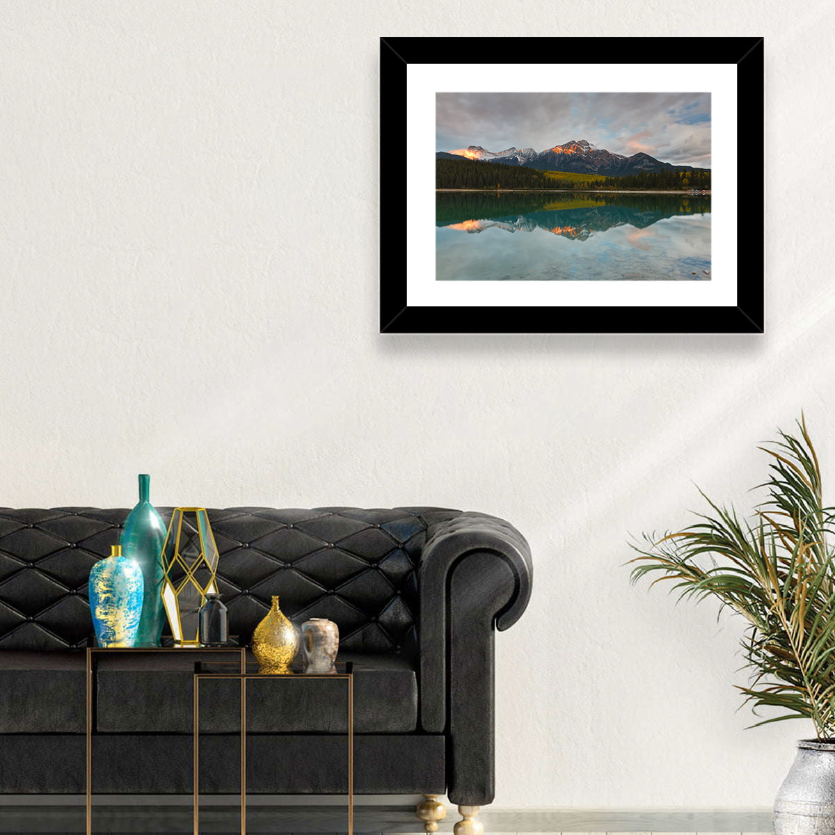 Patricia Lake Sunset Wall Art