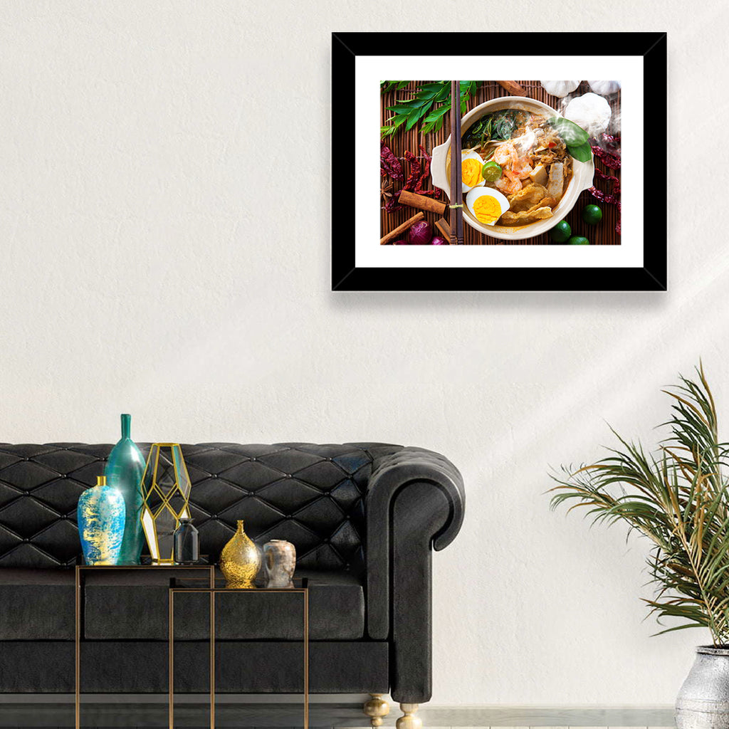 Malaysian Prawn Mee Bowl Wall Art