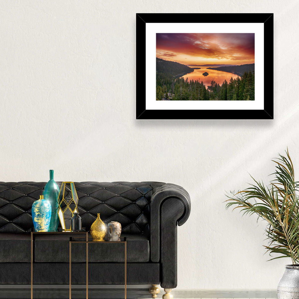 Emerald Bay Sunrise, Lake Tahoe Wall Art