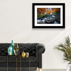 Konglan Autumn Waterfall Wall Art