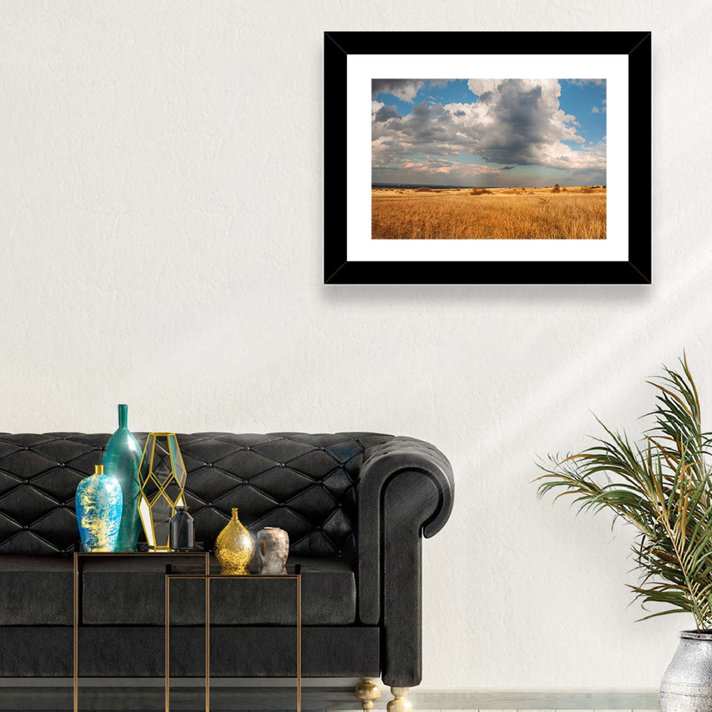 Golden Oklahoma Prairie Wall Art