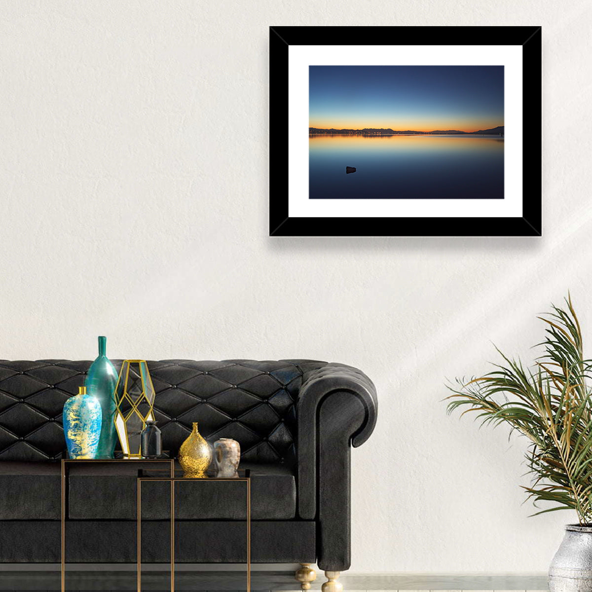 Lake Elsinore Sunset Wall Art