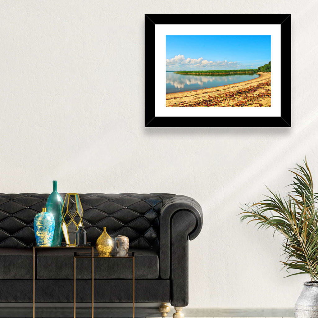 Lake Pskov Shoreline Wall Art