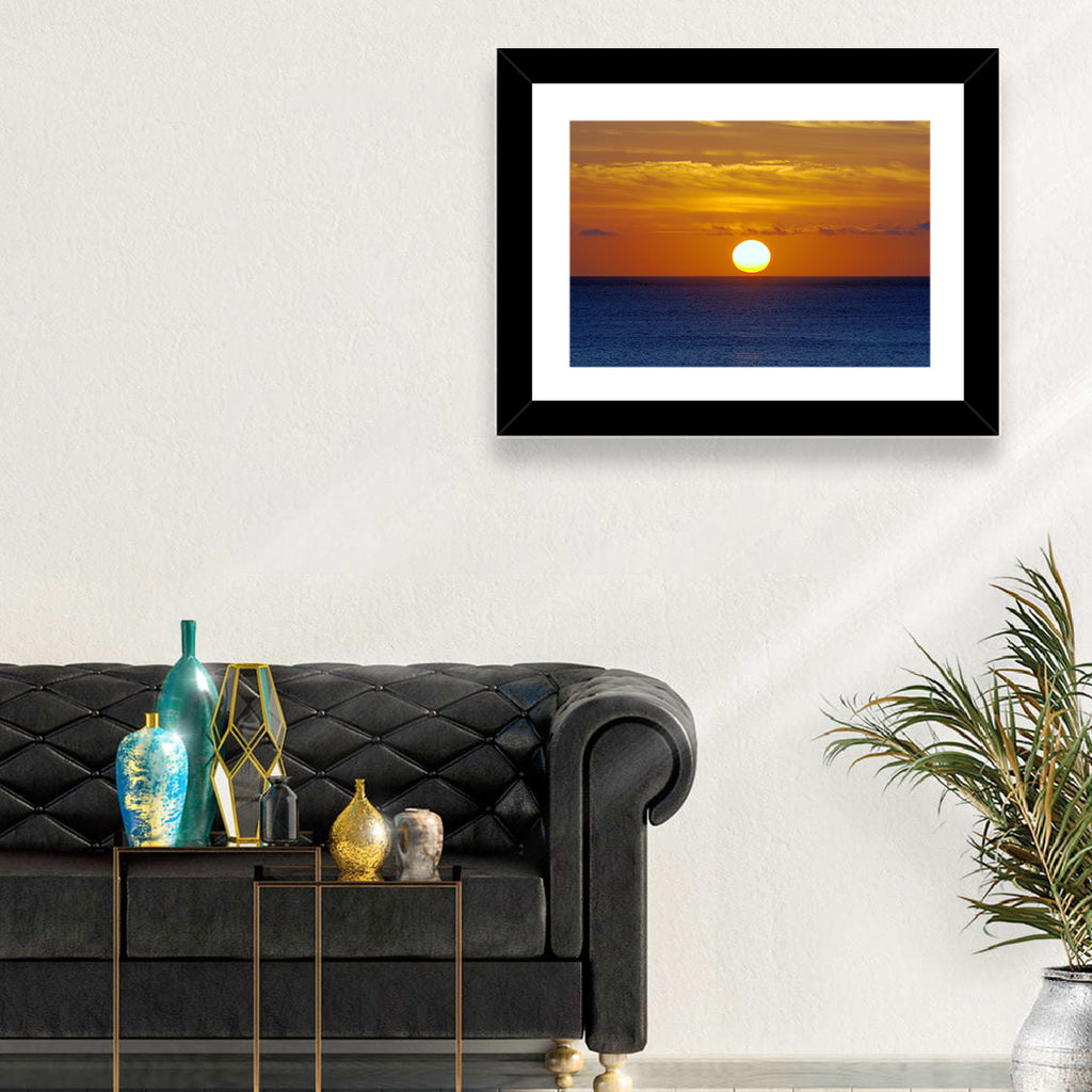 Golden Pacific Sunrise Wall Art