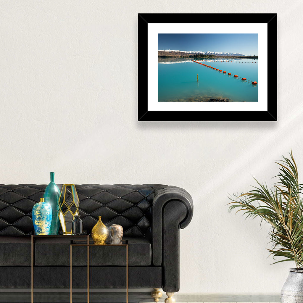 Lake Ruataniwha Reflection Wall Art