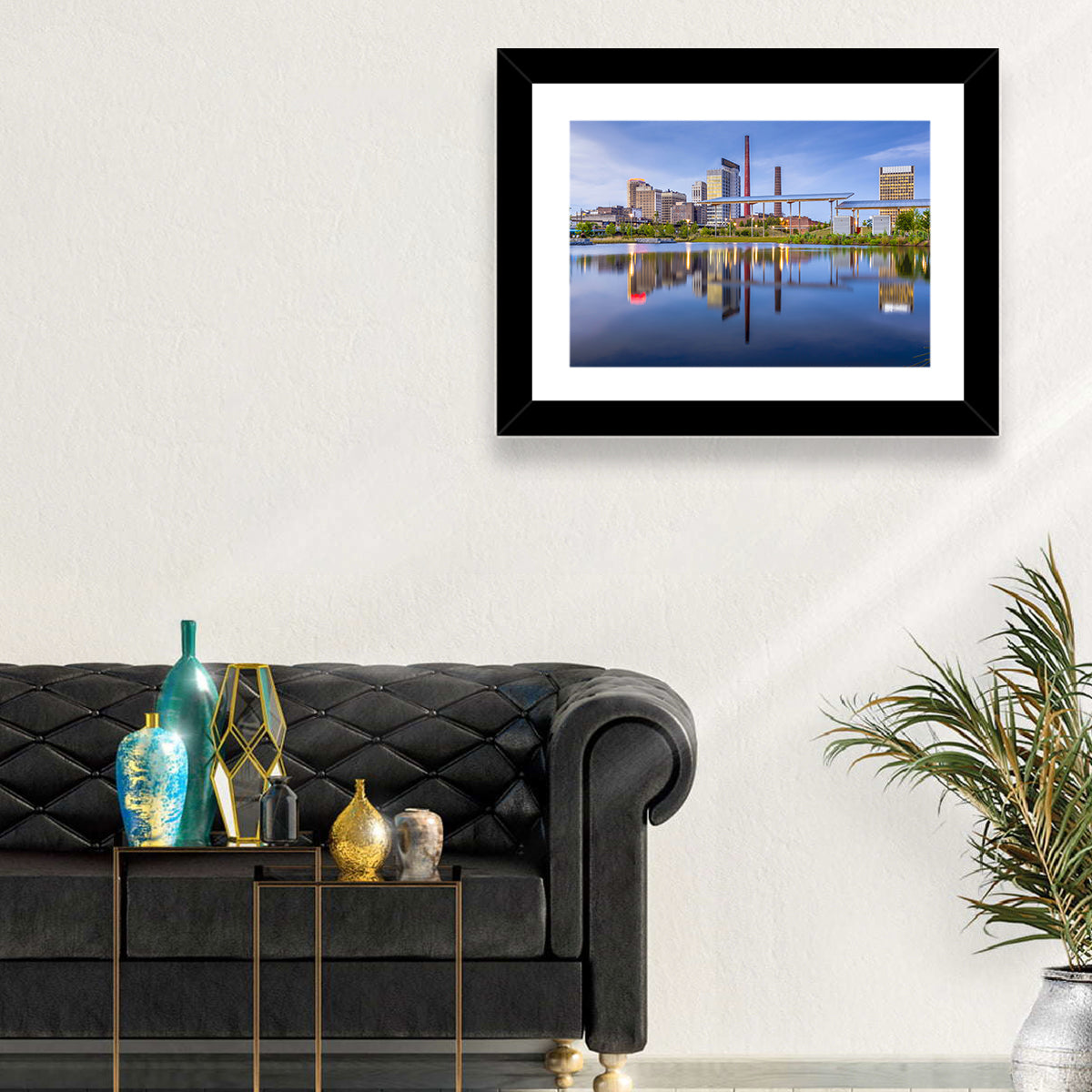 Birmingham Skyline Wall Art