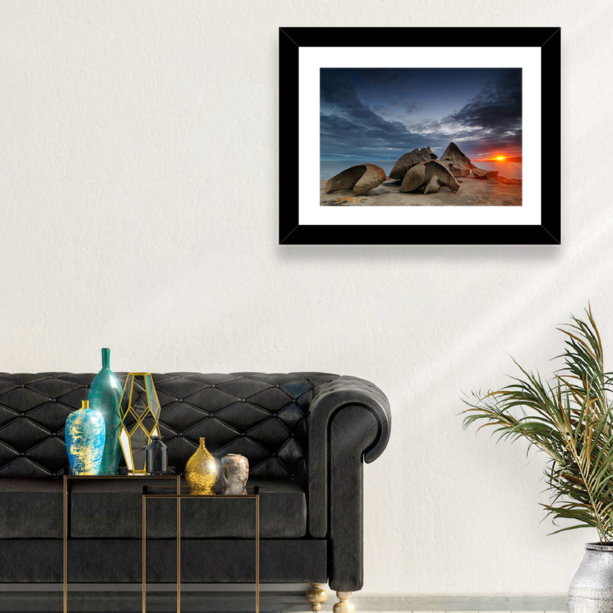 Remarkable Rocks Sunset, Kangaroo Island Wall Art