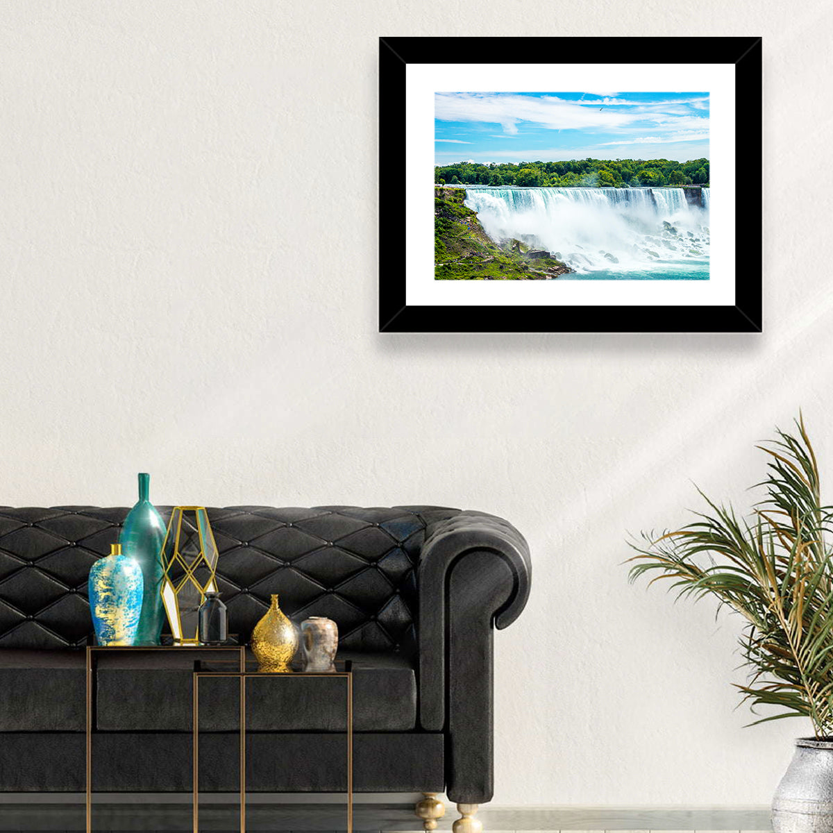 American Falls, Niagara Wall Art in a room, landscape