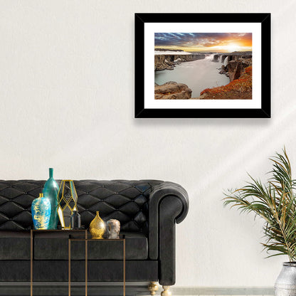 Selfoss Waterfall Wall Art