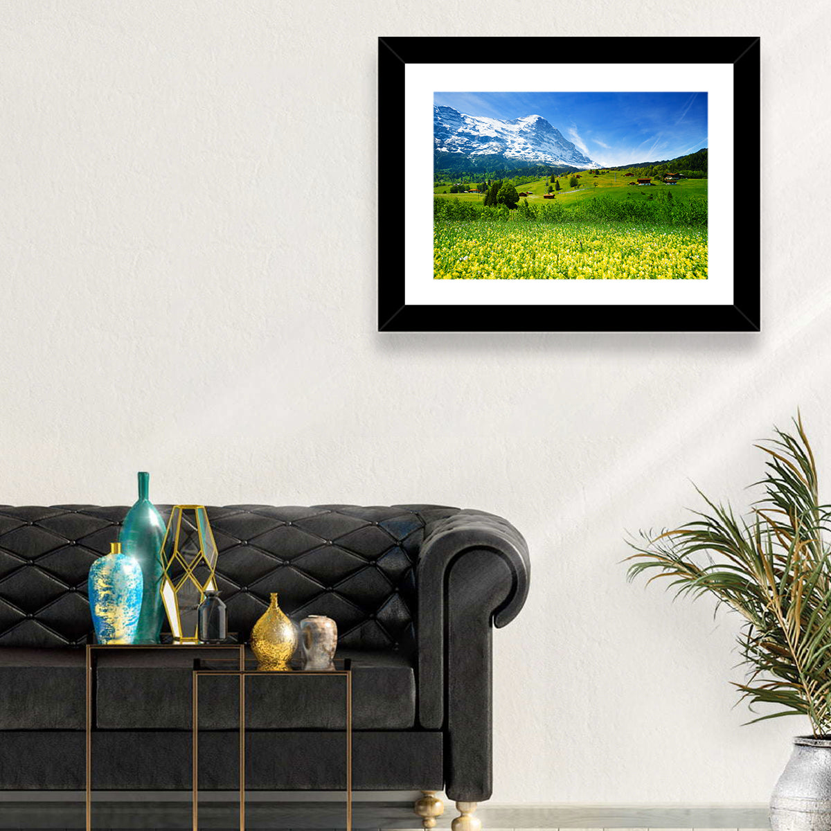 Alpine Wildflower Meadow Wall Art