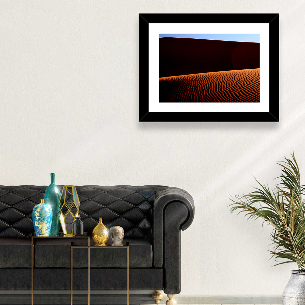 Golden Hour Sand Dunes Wall Art