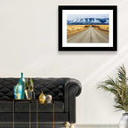 El Calafate Road with Snow Peaks Wall Art