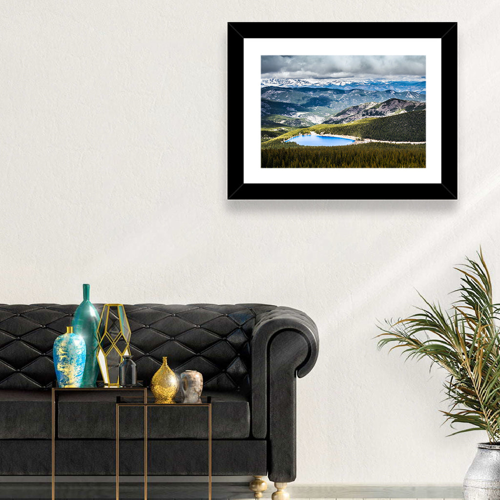 Mt Evans Echo Lake View Wall Art