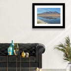 Sur Lipez Salt Lake Reflection Wall Art