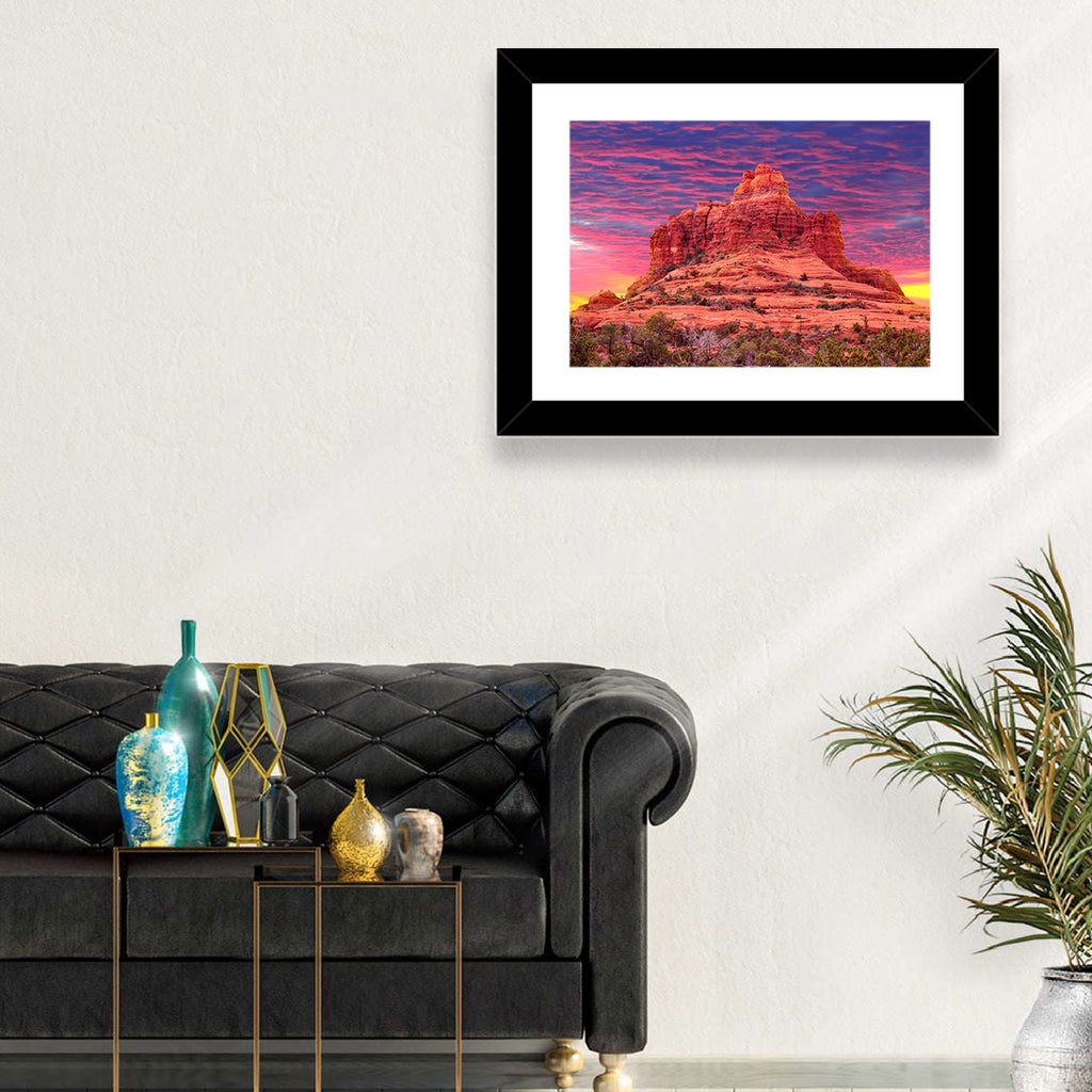 Bell Rock Sunset, Sedona Wall Art
