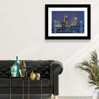 Big Ben Night Skyline Wall Art