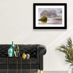 Misty Oregon Sea Stacks Wall Art