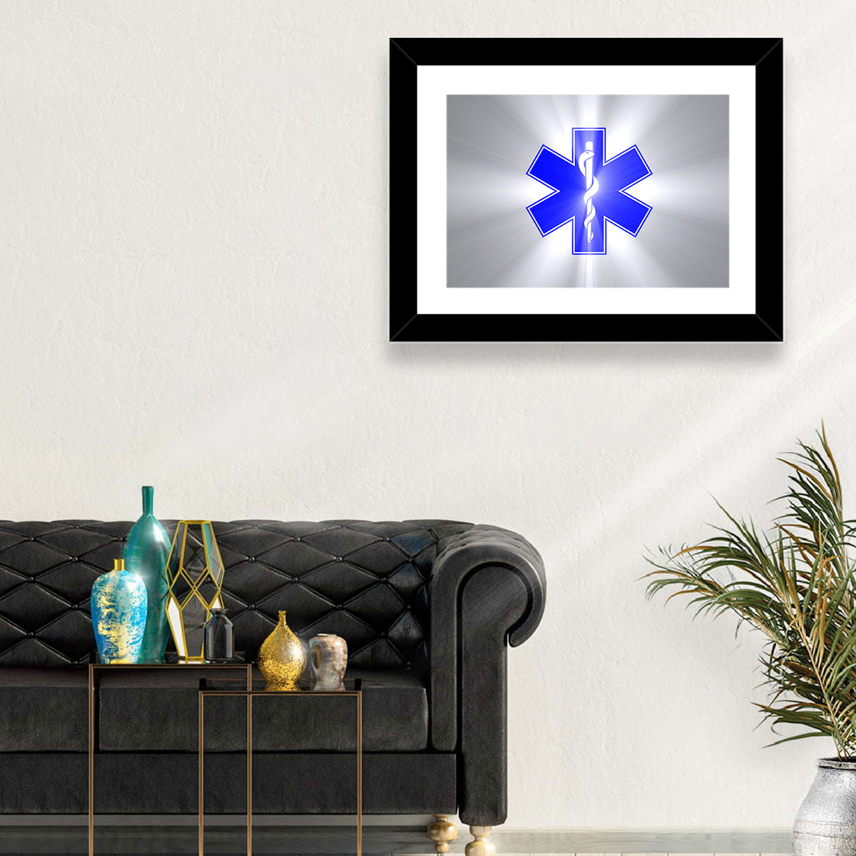 Emergency Medical Technician Symbol Wall Art