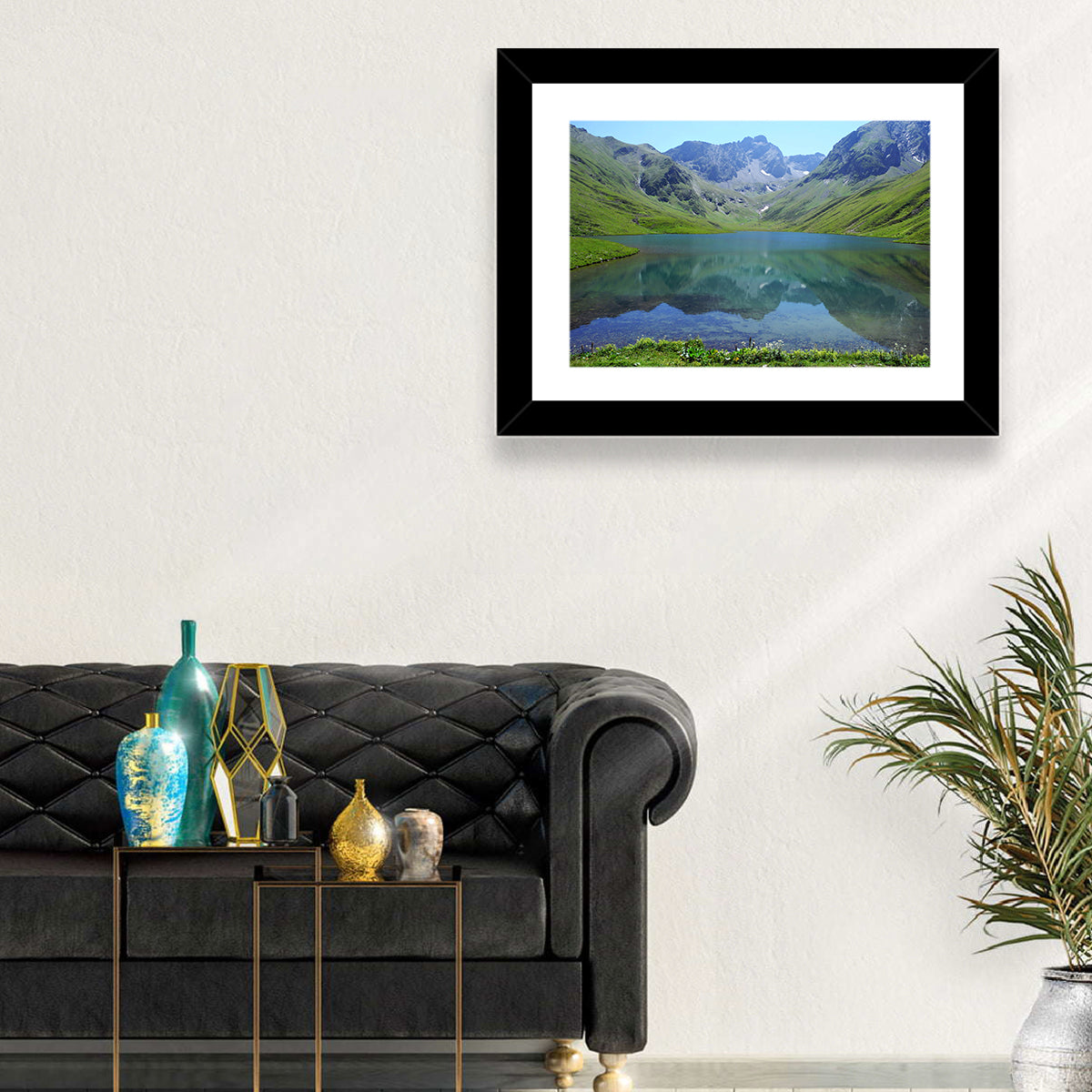 Urup Lake Reflection Wall Art