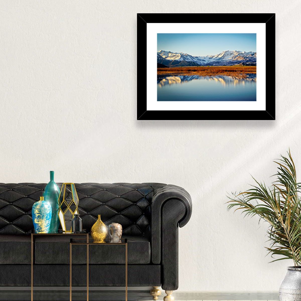 Summit Lake Reflection Wall Art
