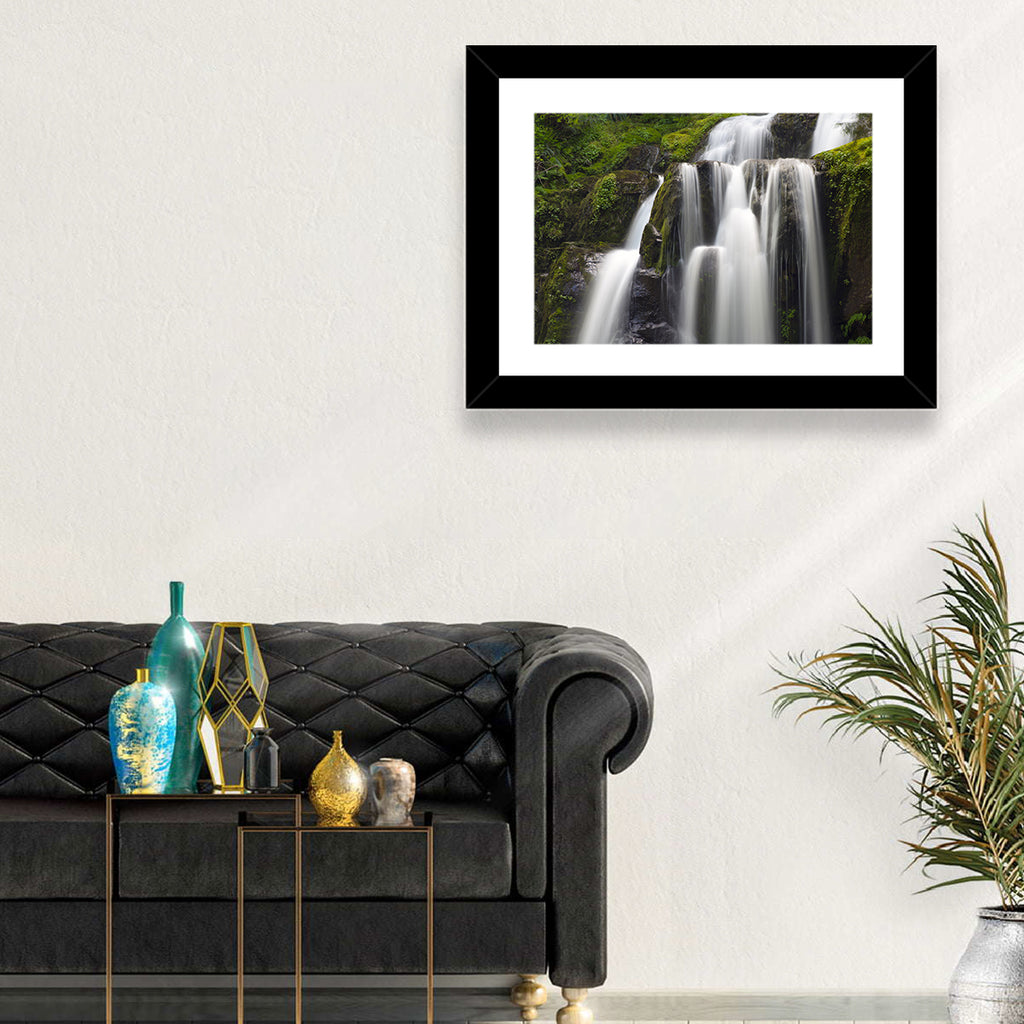 Mossy Kentucky Waterfall Wall Art