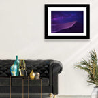 Lone Hiker Under the Milky Way Wall Art