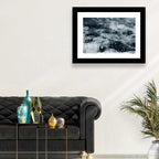 Sea of Teardrops in Ice Wall Art