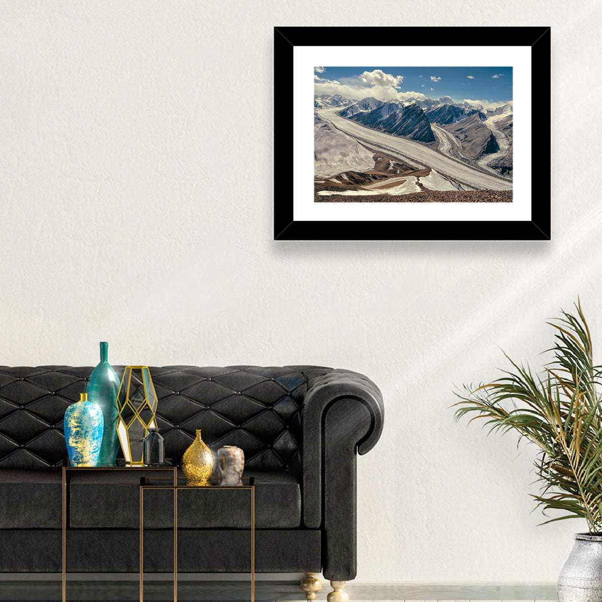 Fedchenko Glacier Vista Wall Art