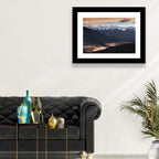 Banff Mountain Lake at Dusk Wall Art