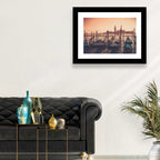 Venetian Gondolas at Dusk Wall Art