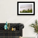 Summer Mist Over Green Hills Wall Art