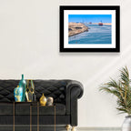 Suez Canal Container Ships Wall Art