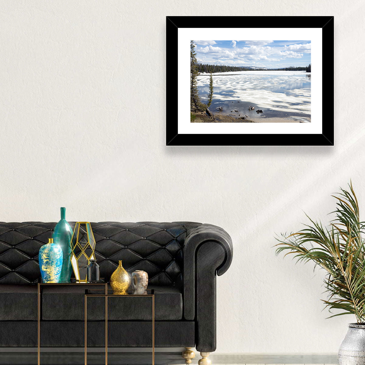 Lost Lake Reflections, Utah Wall Art in a room, landscape