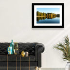 Lake Shaftsbury Autumn Reflection Wall Art