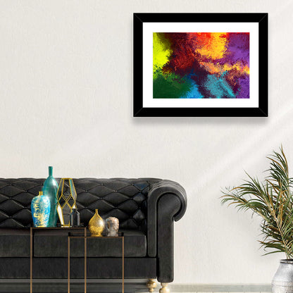 Sparkling Colors Abstract Wall Art