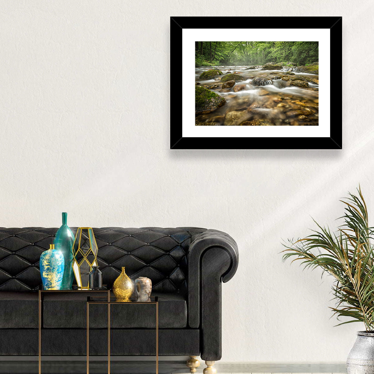 Forest Creek, North Carolina Wall Art in a room, landscape