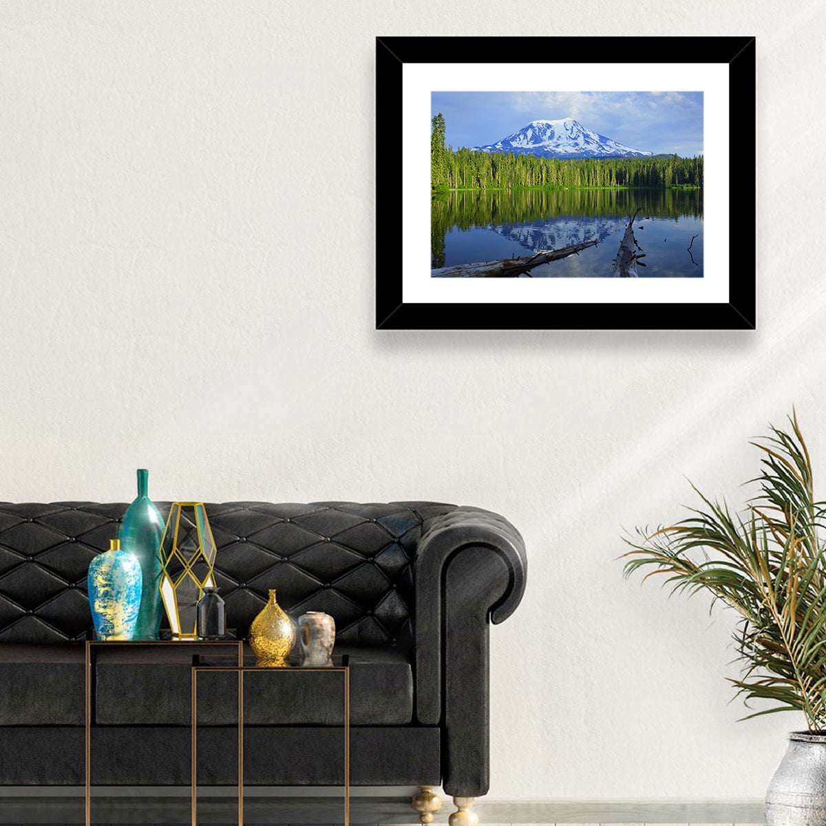 Mount Adams Reflection at Takhlakh Lake Wall Art