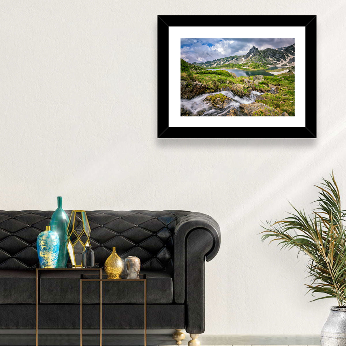 Seven Rila Lakes View Wall Art