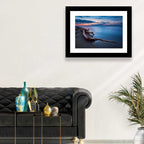 Calm Seascape at Dusk Wall Art