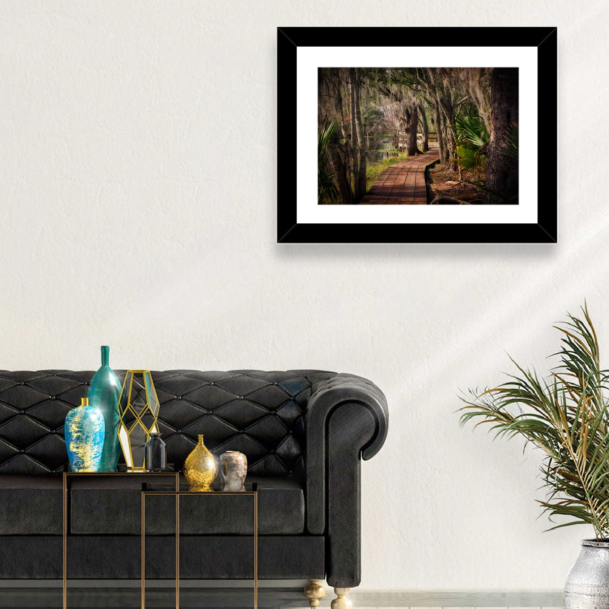 Louisiana Swamp Boardwalk Wall Art