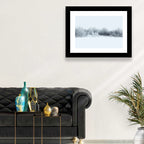Frosted Winter Forest Wall Art