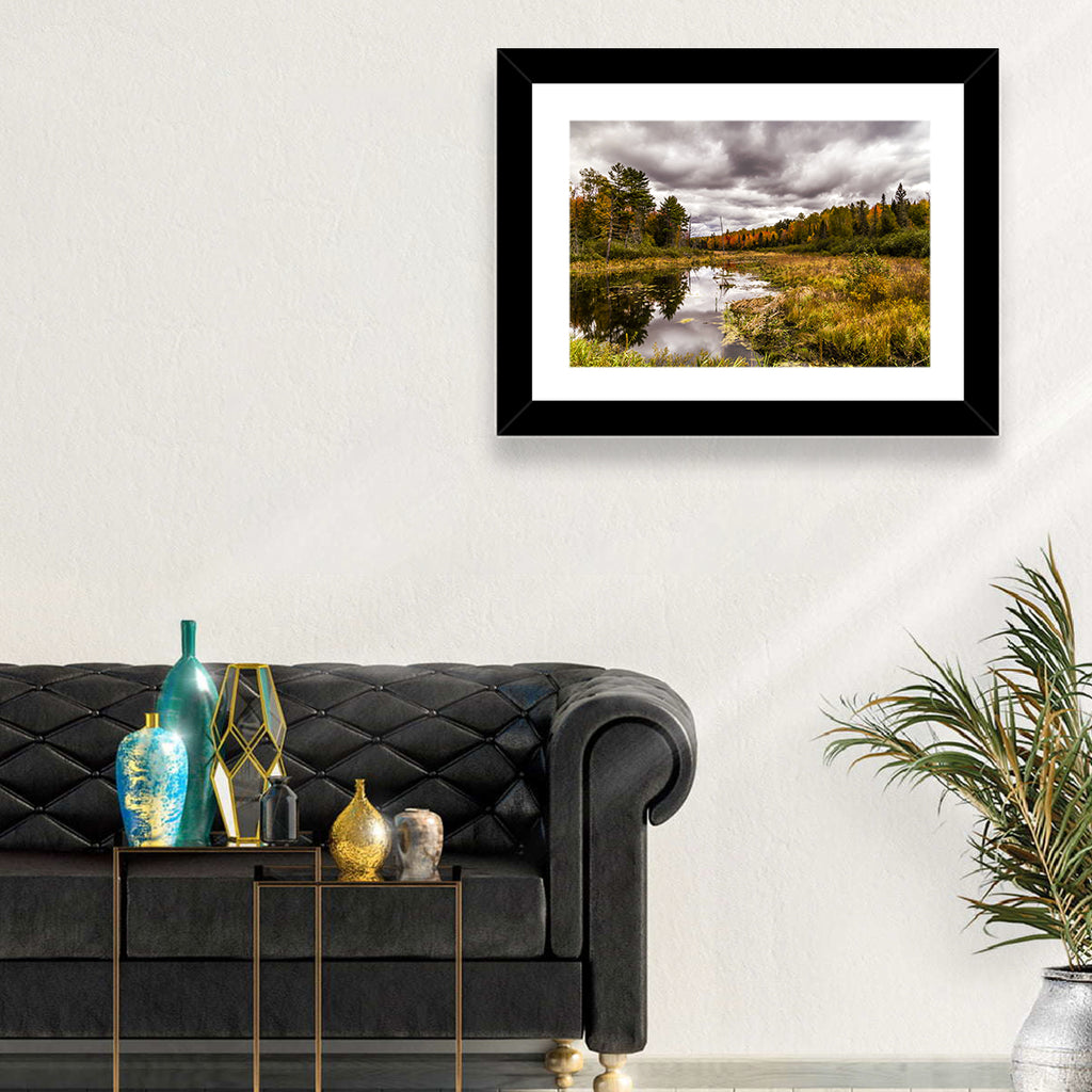 Michigan Autumn Marsh Wall Art