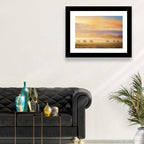 Misty Beach Horseback Riders Wall Art