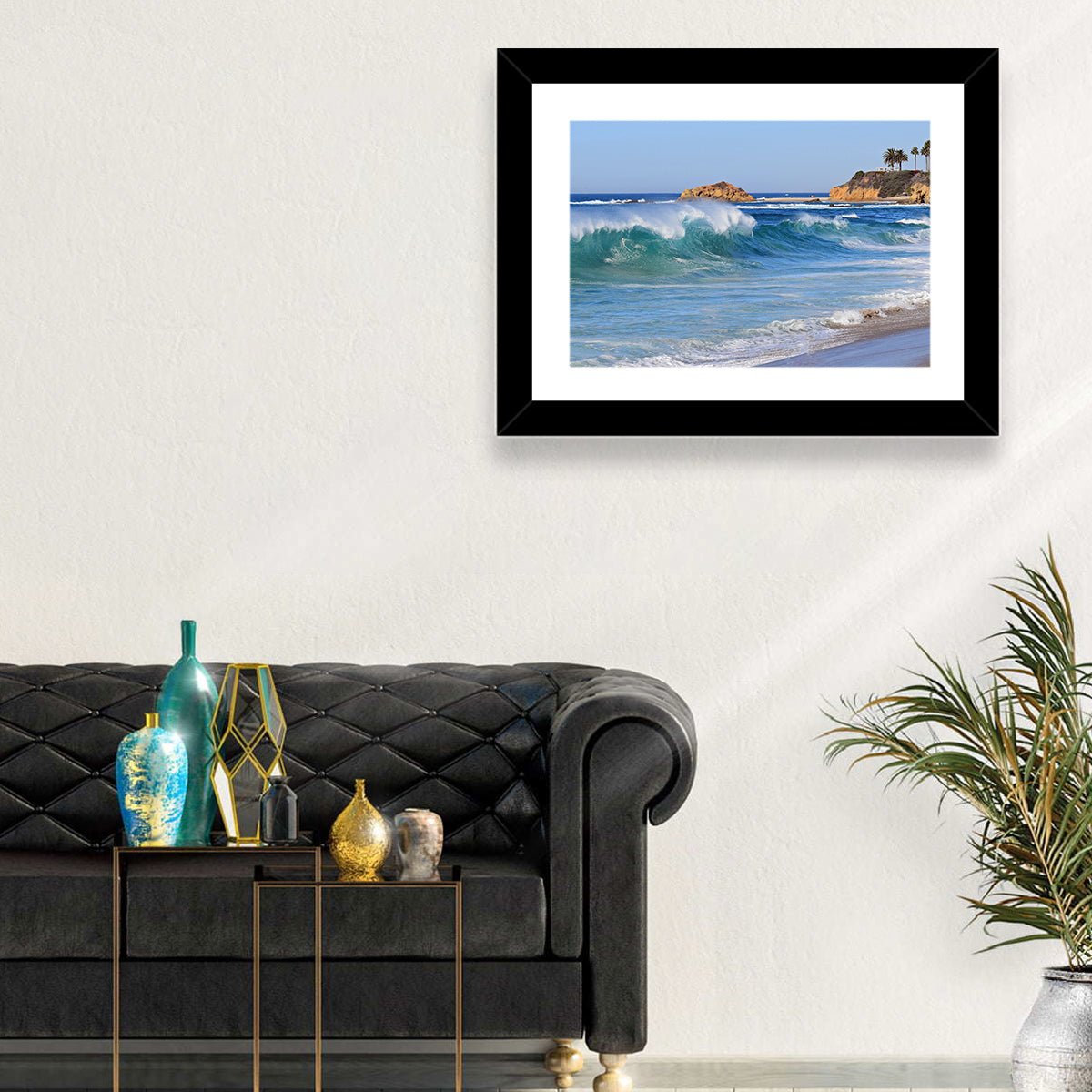 South Laguna Beach Wall Art in a room, landscape
