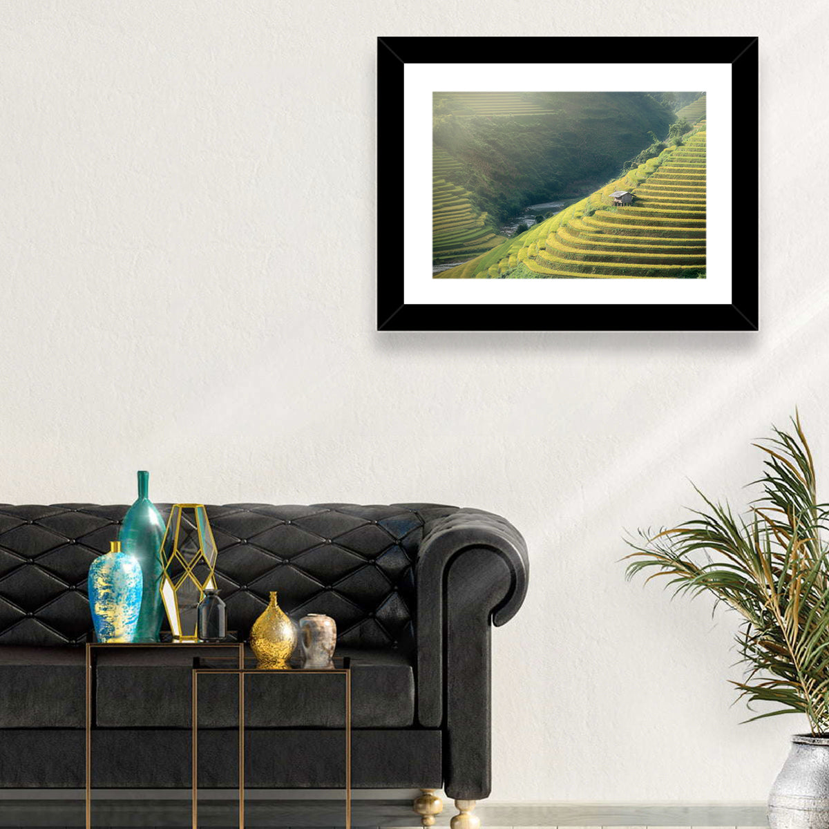 Rice Fields Wall Art